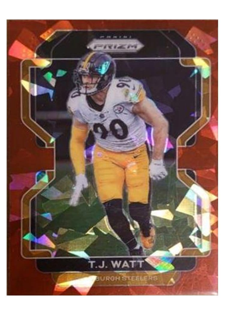 2021 Panini Prizm Base Set T.J. Watt #255 card