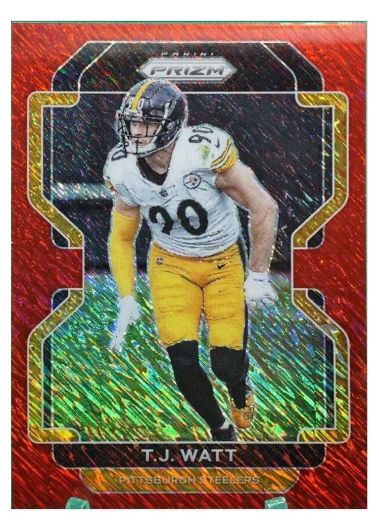 2021 Panini Prizm Base Set T.J. Watt #255 card
