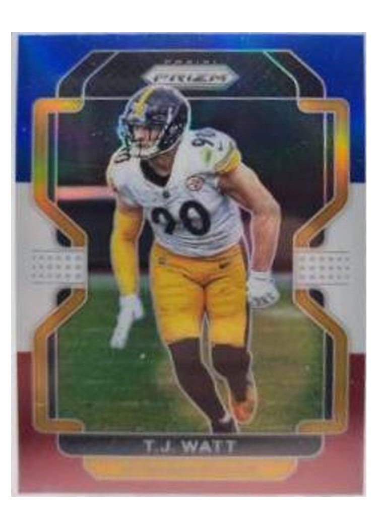 2021 Panini Prizm Base Set T.J. Watt #255 card