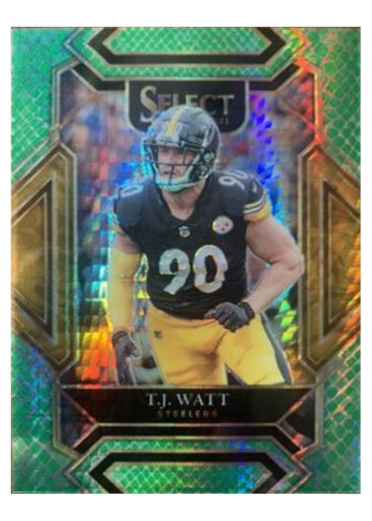 2021 Panini Select Base Set T.J. Watt #229 card