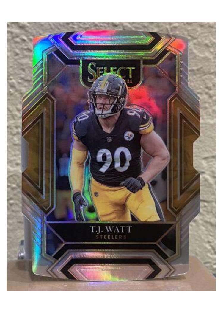 2021 Panini Select Base Set T.J. Watt #229 card