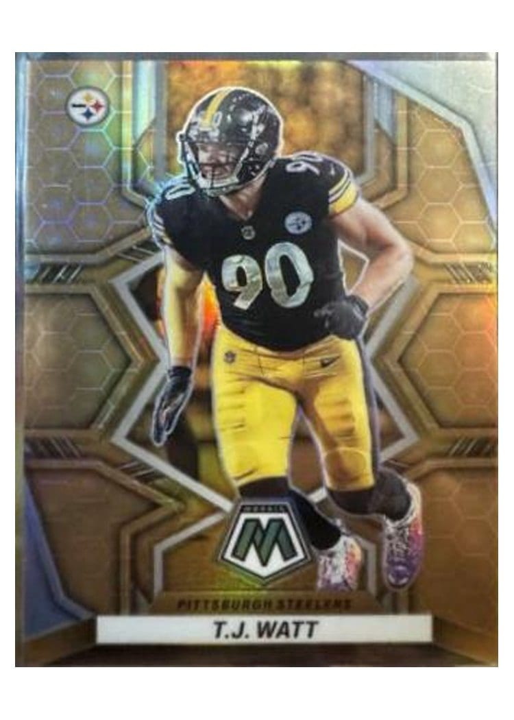 2022 Panini Mosaic Base Set T.J. Watt #167 card