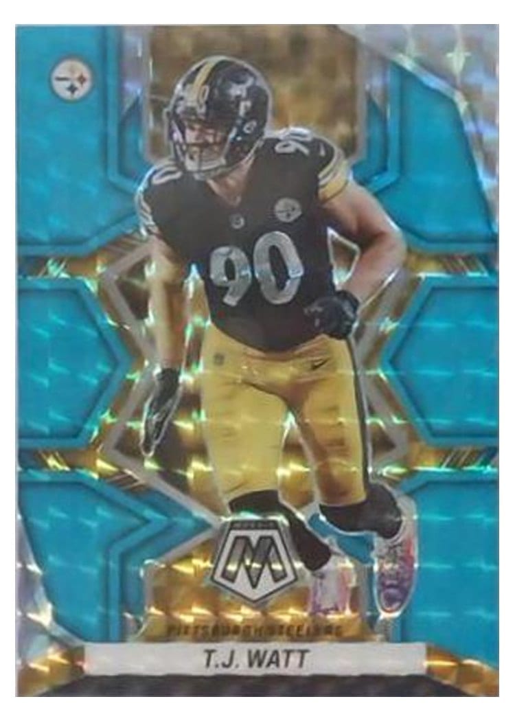 2022 Panini Mosaic Base Set T.J. Watt #167 card
