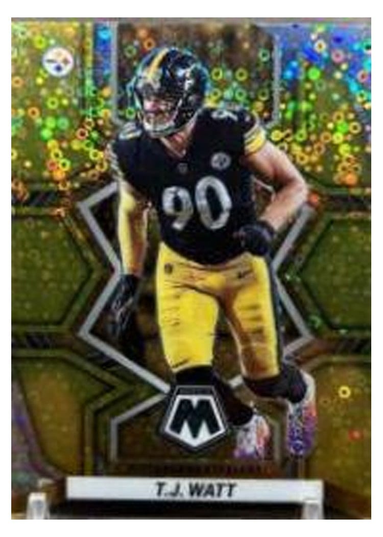 2022 Panini Mosaic Base Set T.J. Watt #167 card