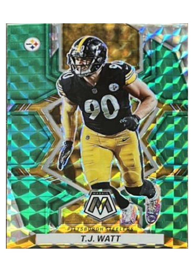 2022 Panini Mosaic Base Set T.J. Watt #167 card