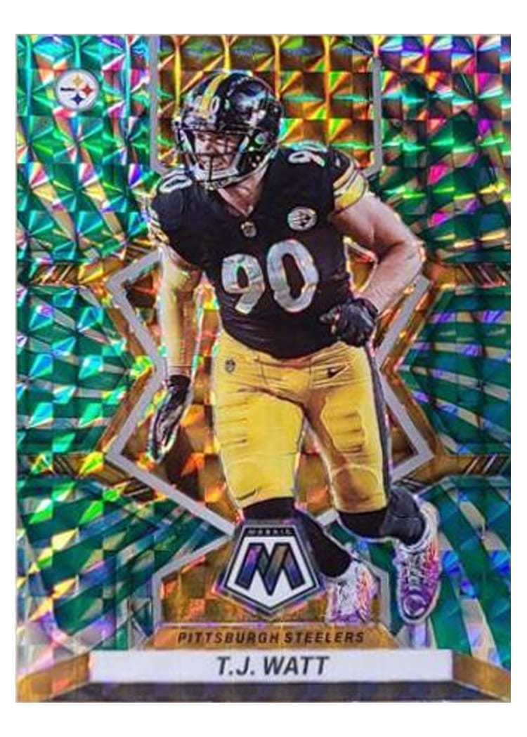 2022 Panini Mosaic Base Set T.J. Watt #167 card