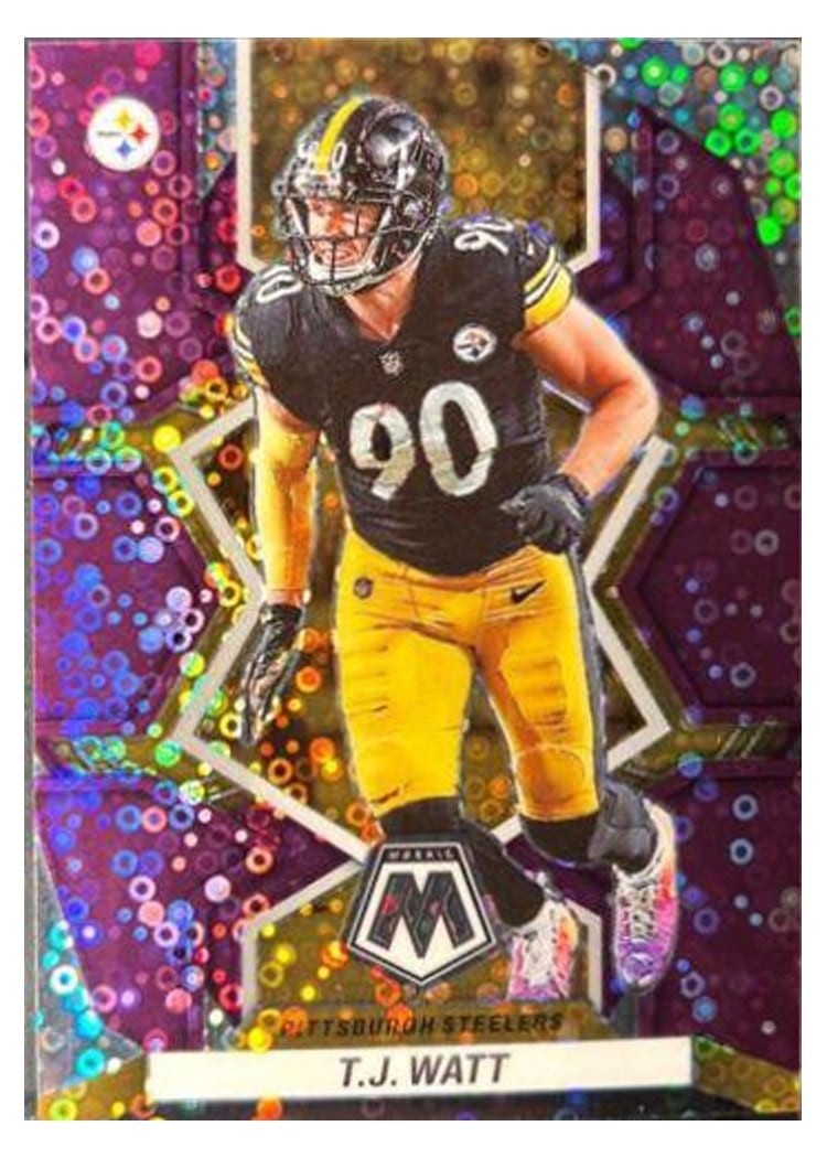 2022 Panini Mosaic Base Set T.J. Watt #167 card