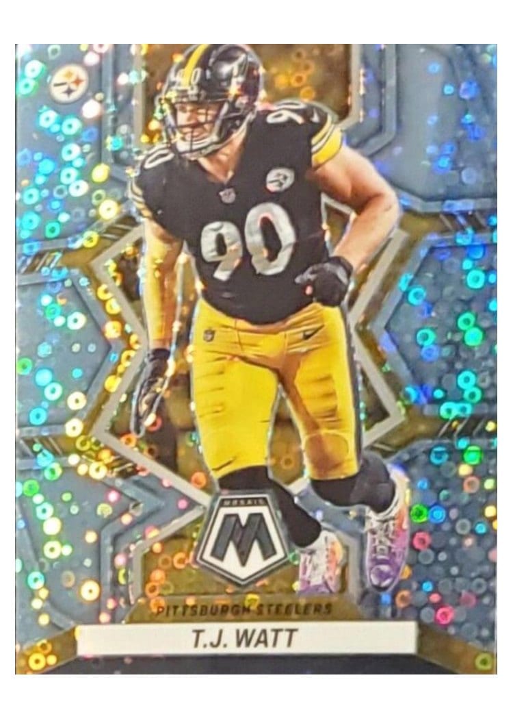 2022 Panini Mosaic Base Set T.J. Watt #167 card