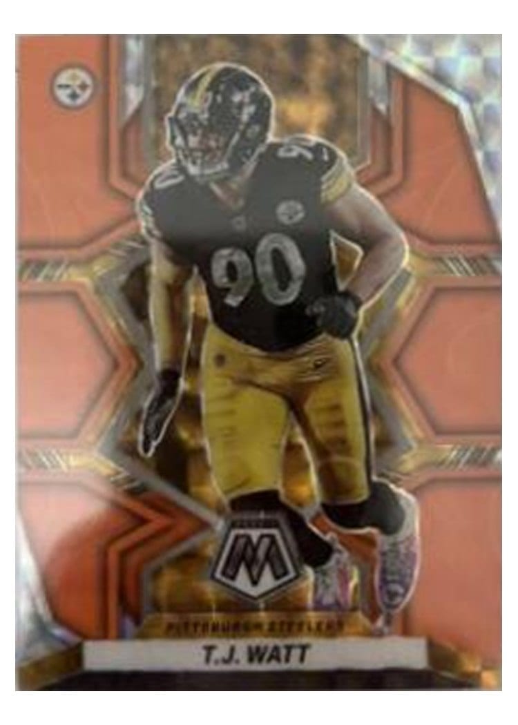 2022 Panini Mosaic Base Set T.J. Watt #167 card