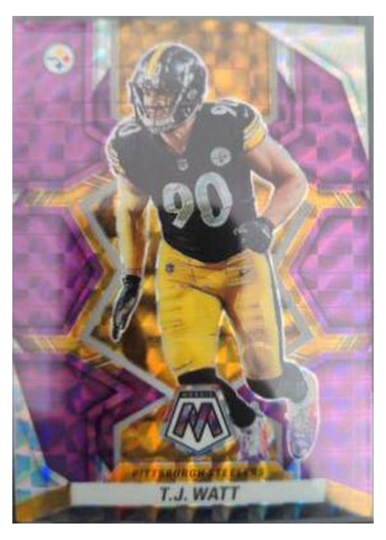 2022 Panini Mosaic Base Set T.J. Watt #167 card