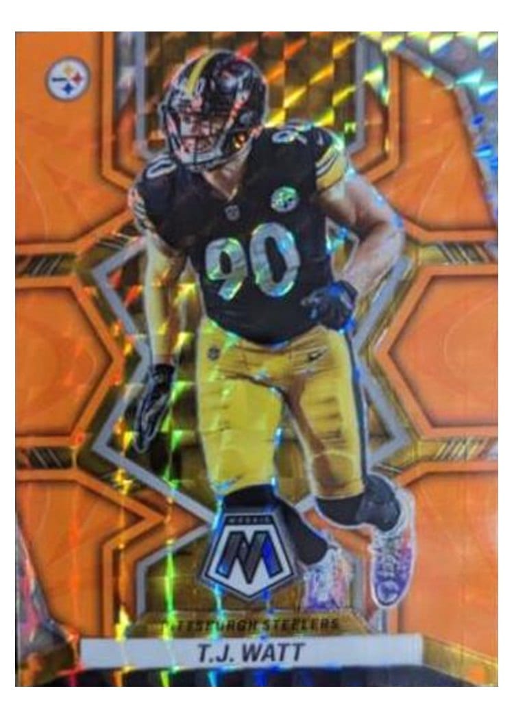 2022 Panini Mosaic Base Set T.J. Watt #167 card