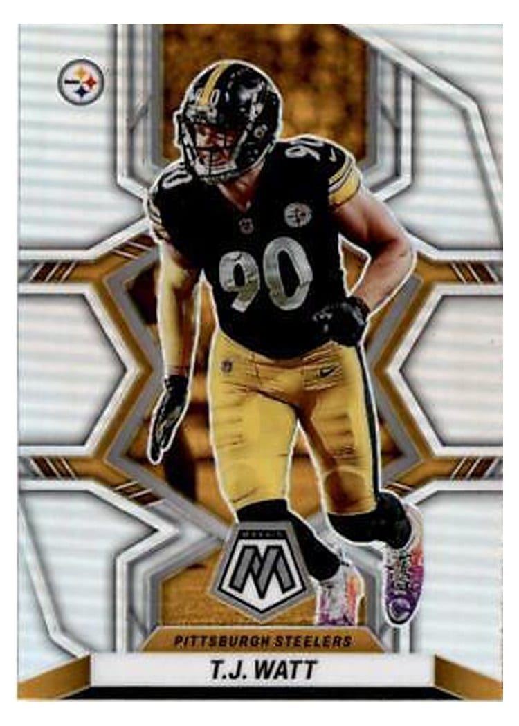 2022 Panini Mosaic Base Set T.J. Watt #167 card