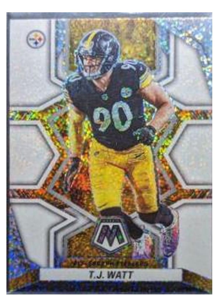 2022 Panini Mosaic Base Set T.J. Watt #167 card