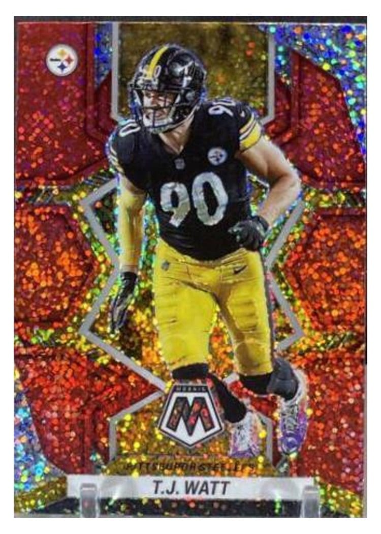 2022 Panini Mosaic Base Set T.J. Watt #167 card