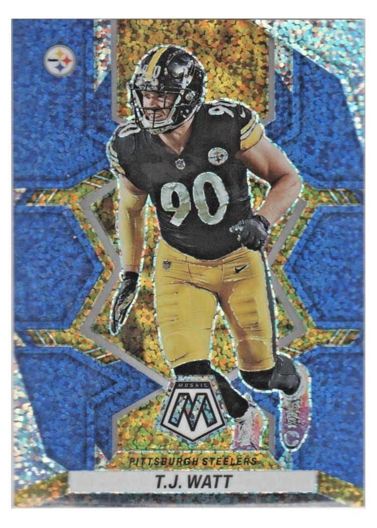 2022 Panini Mosaic Base Set T.J. Watt #167 card