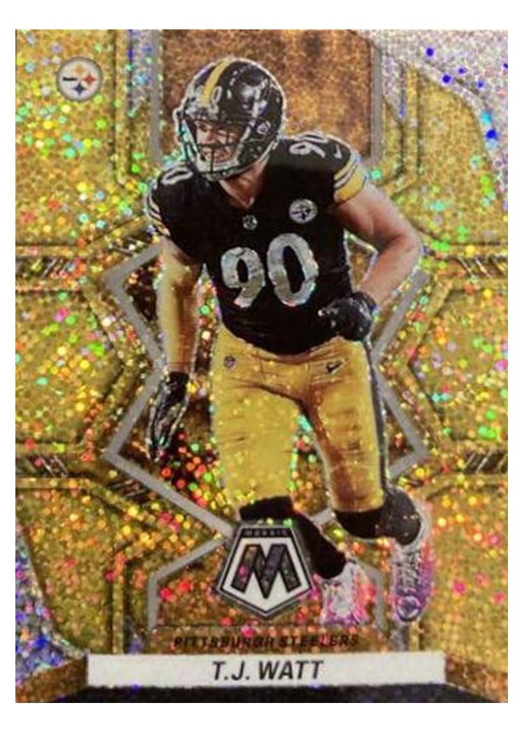 2022 Panini Mosaic Base Set T.J. Watt #167 card
