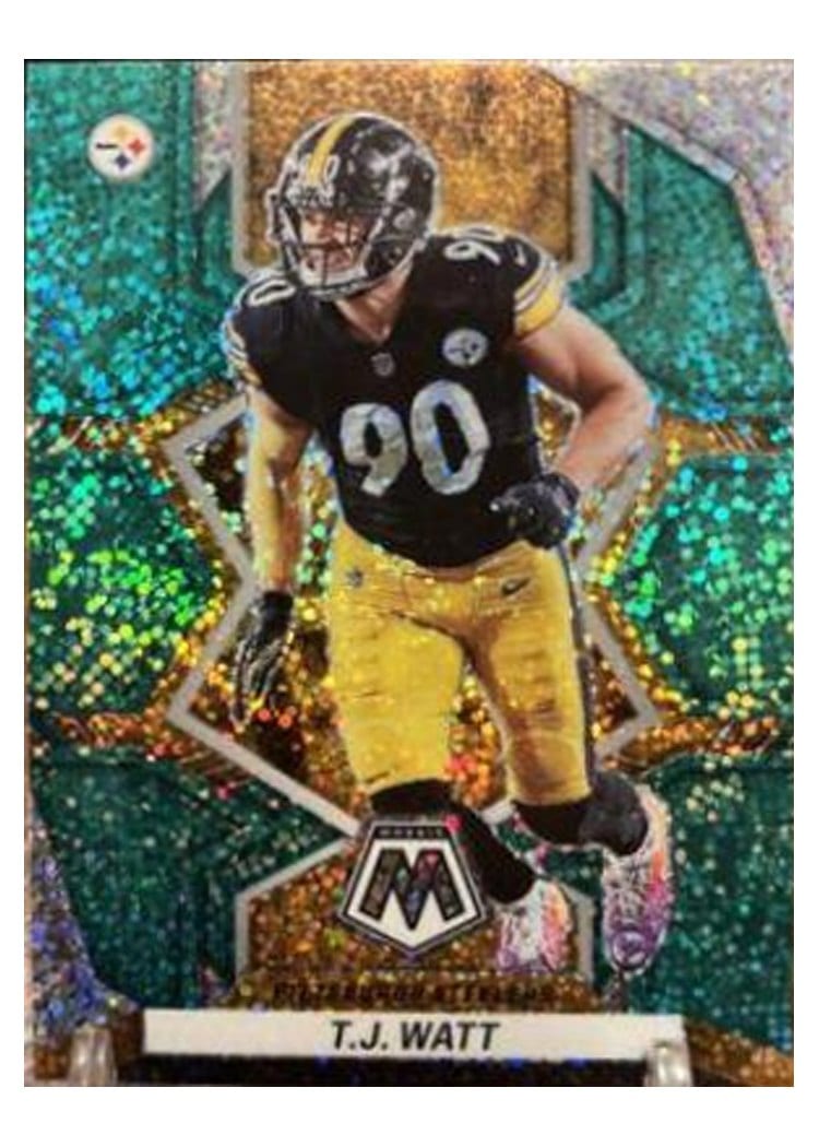 2022 Panini Mosaic Base Set T.J. Watt #167 card