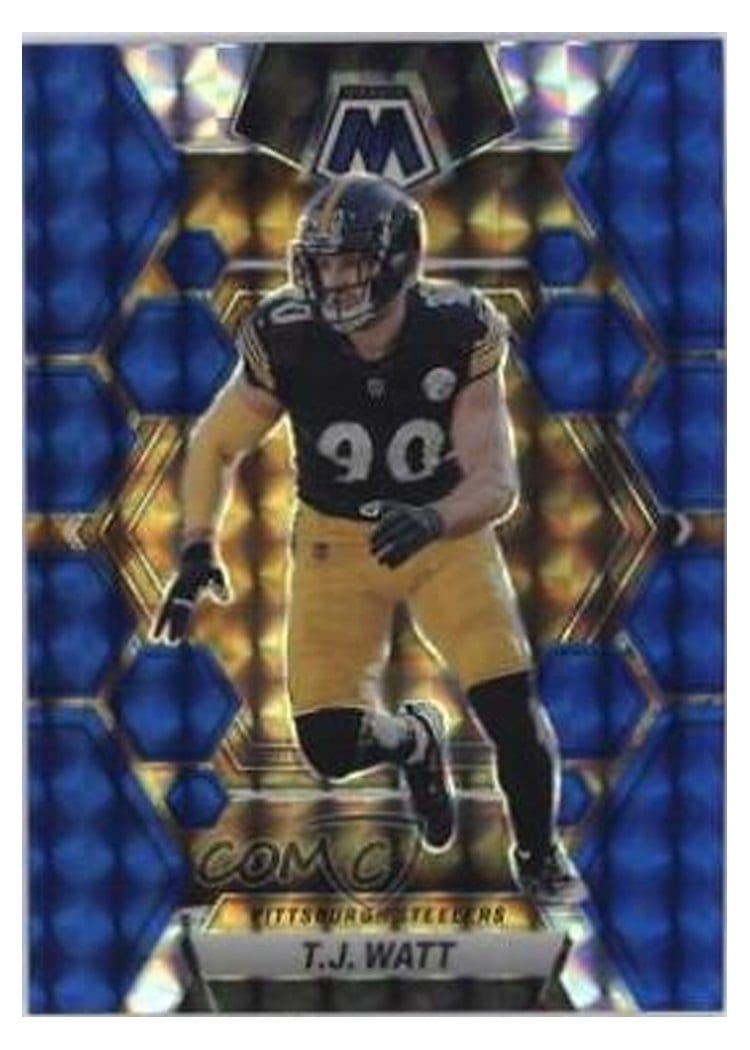 2023 Panini Mosaic Base Set T.J. Watt #205 card