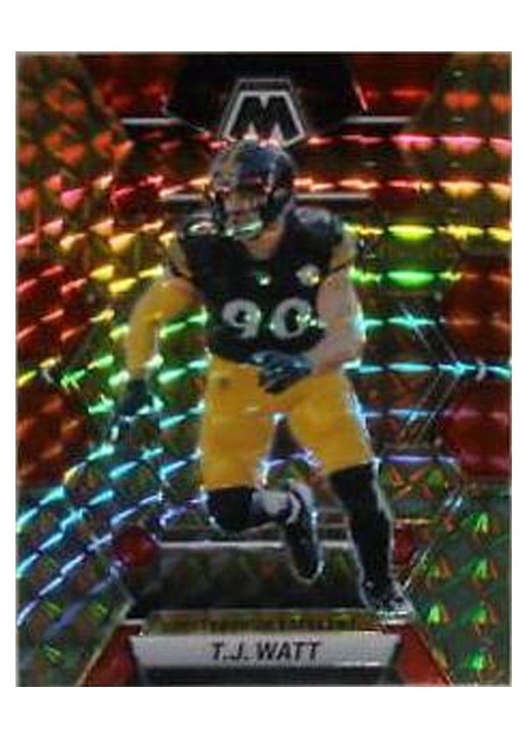 2023 Panini Mosaic Base Set T.J. Watt #205 card