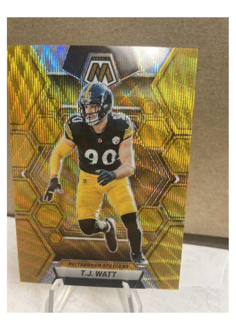 2023 Panini Mosaic Base Set T.J. Watt #205 card