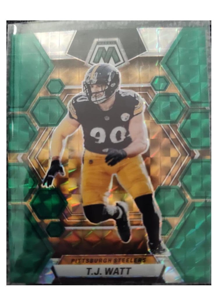 2023 Panini Mosaic Base Set T.J. Watt #205 card
