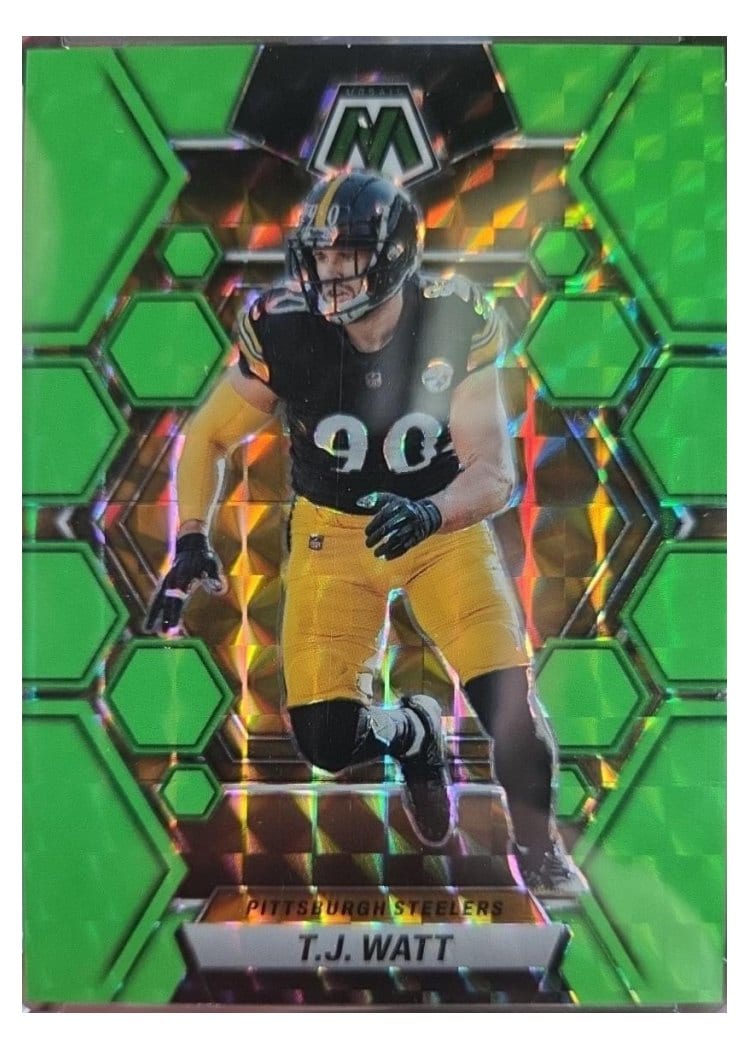 2023 Panini Mosaic Base Set T.J. Watt #205 card