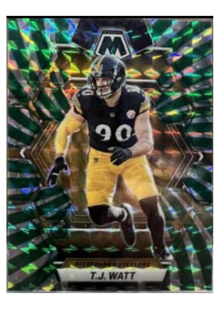 2023 Panini Mosaic Base Set T.J. Watt #205 card