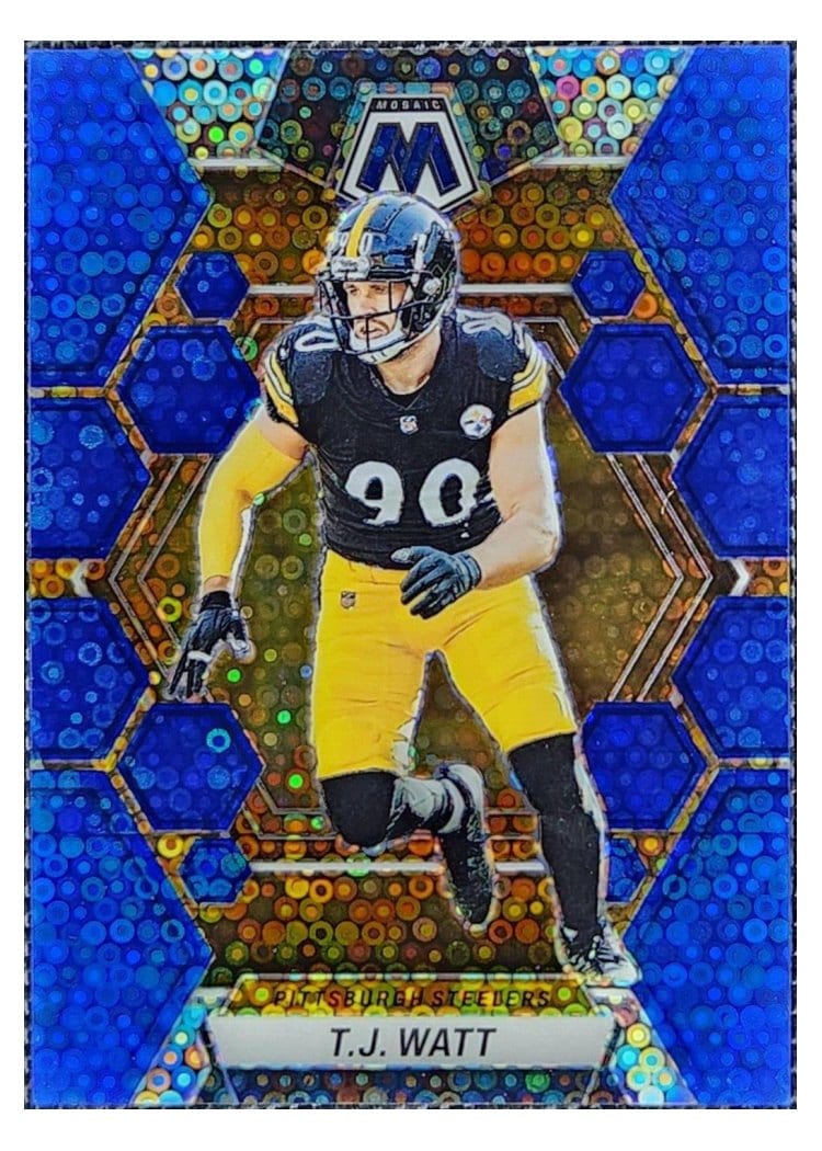 2023 Panini Mosaic Base Set T.J. Watt #205 card