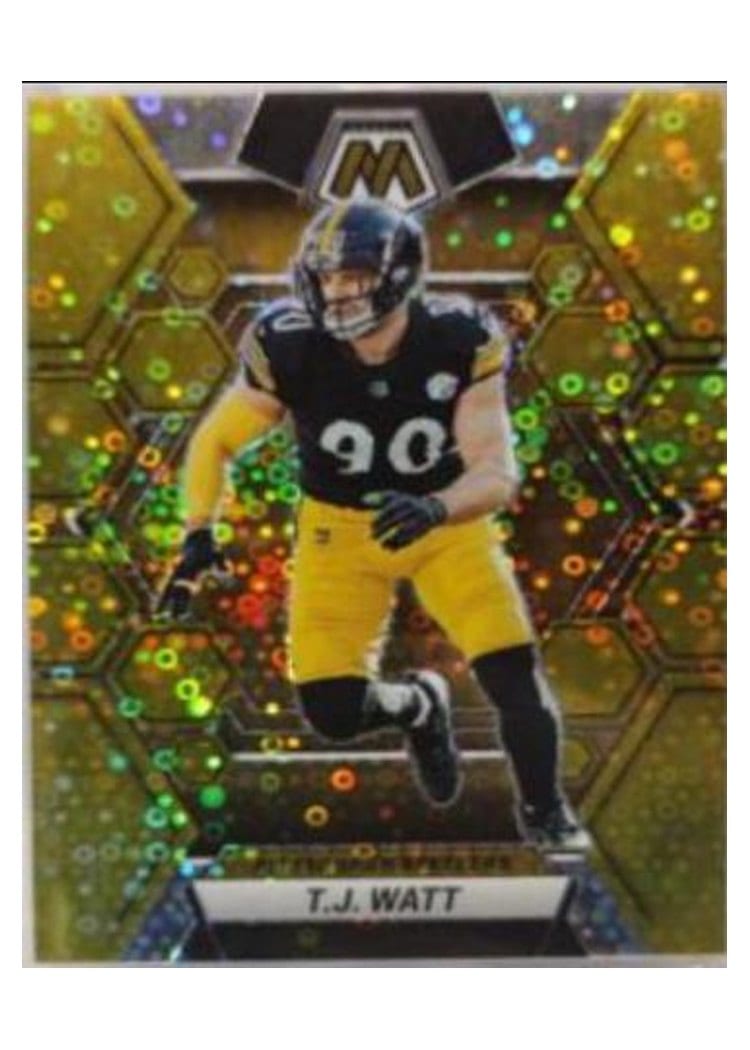 2023 Panini Mosaic Base Set T.J. Watt #205 card