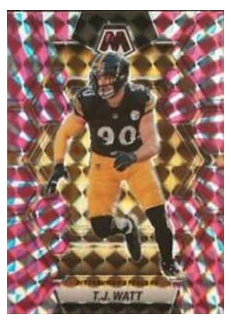 2023 Panini Mosaic Base Set T.J. Watt #205 card