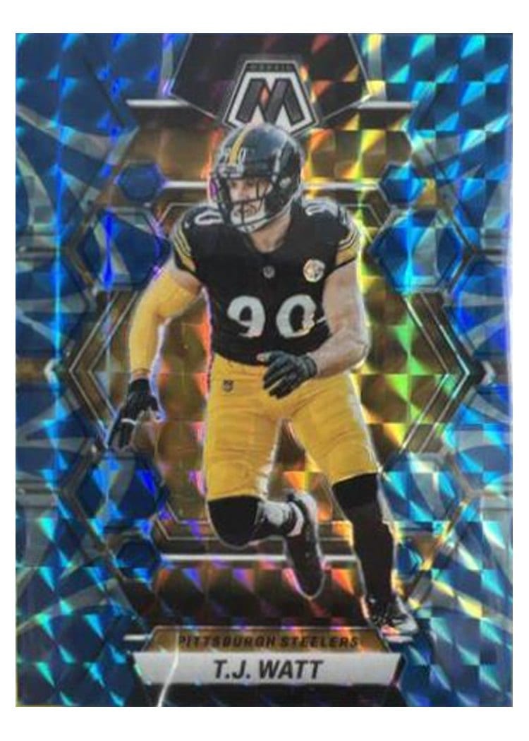 2023 Panini Mosaic Base Set T.J. Watt #205 card