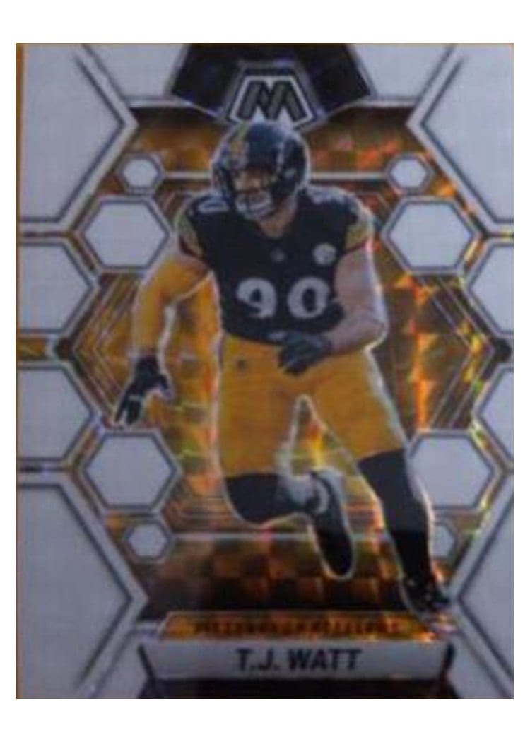 2023 Panini Mosaic Base Set T.J. Watt #205 card