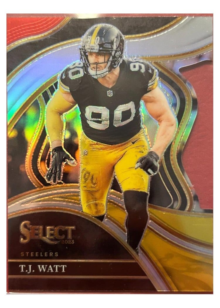 2023 Panini Select Base Set T.J. Watt #217 card