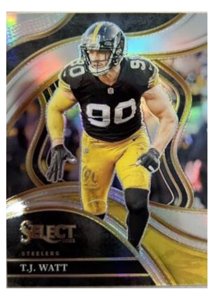 2023 Panini Select Base Set T.J. Watt #217 card