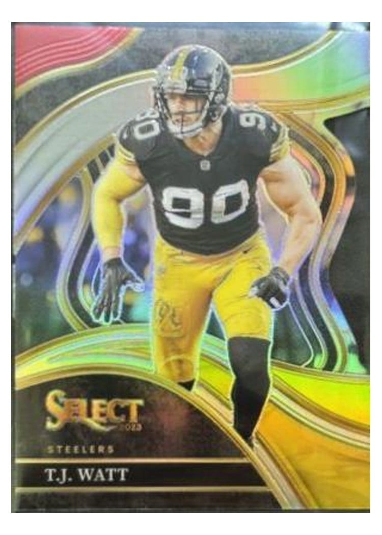 2023 Panini Select Base Set T.J. Watt #217 card