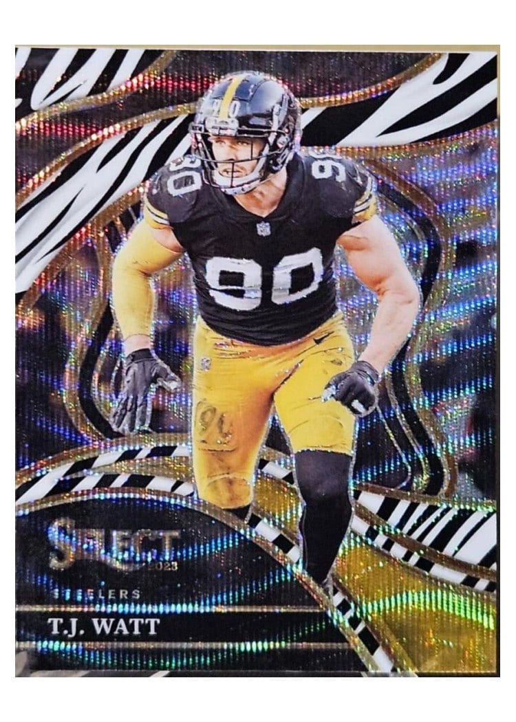 2023 Panini Select Base Set T.J. Watt #217 card