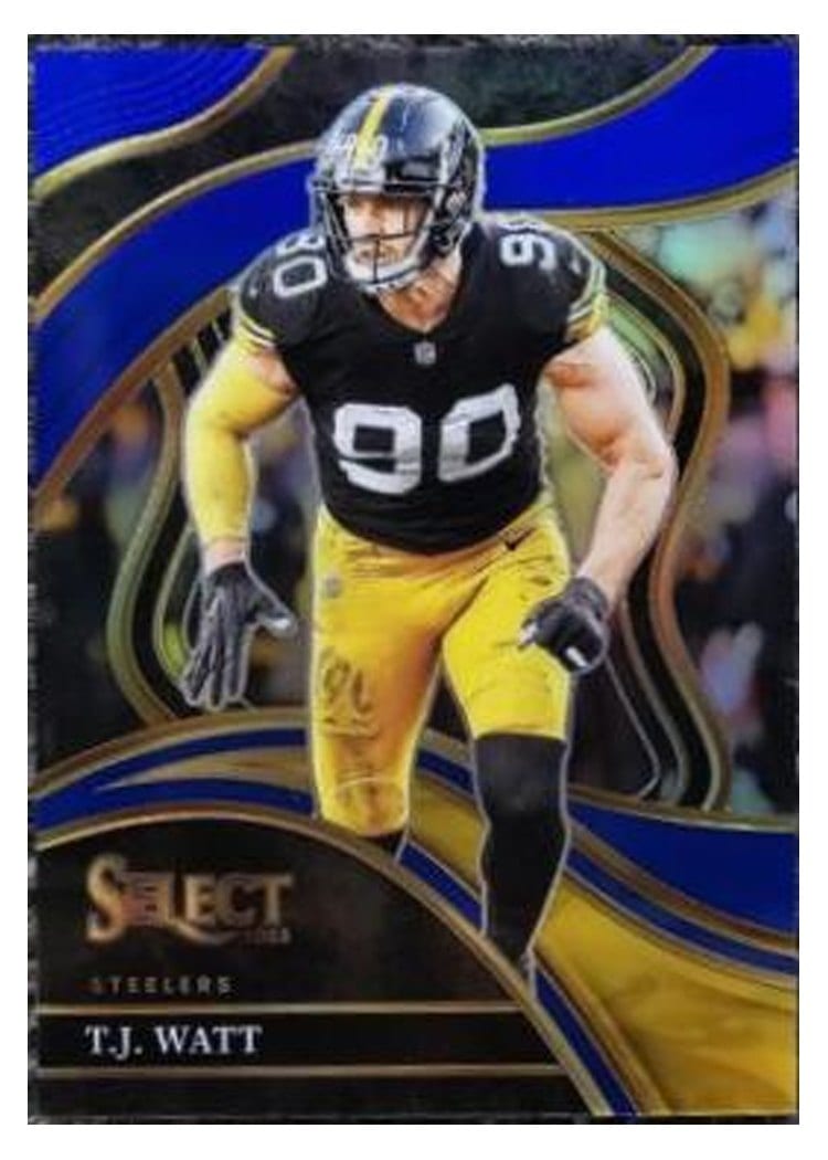 2023 Panini Select Base Set T.J. Watt #217 card