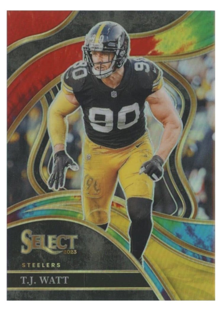 2023 Panini Select Base Set T.J. Watt #217 card