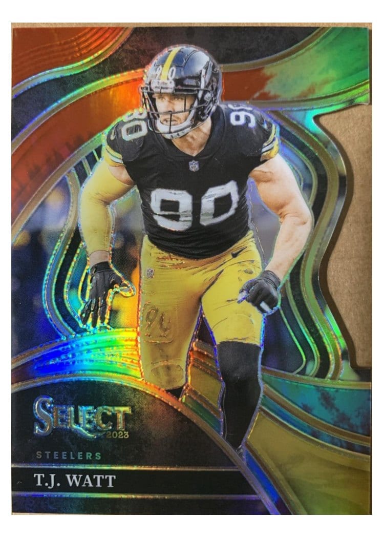 2023 Panini Select Base Set T.J. Watt #217 card