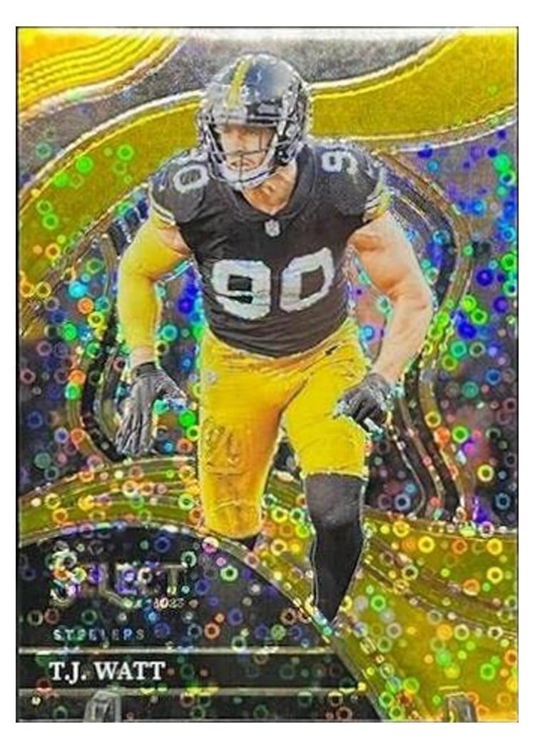 2023 Panini Select Base Set T.J. Watt #217 card