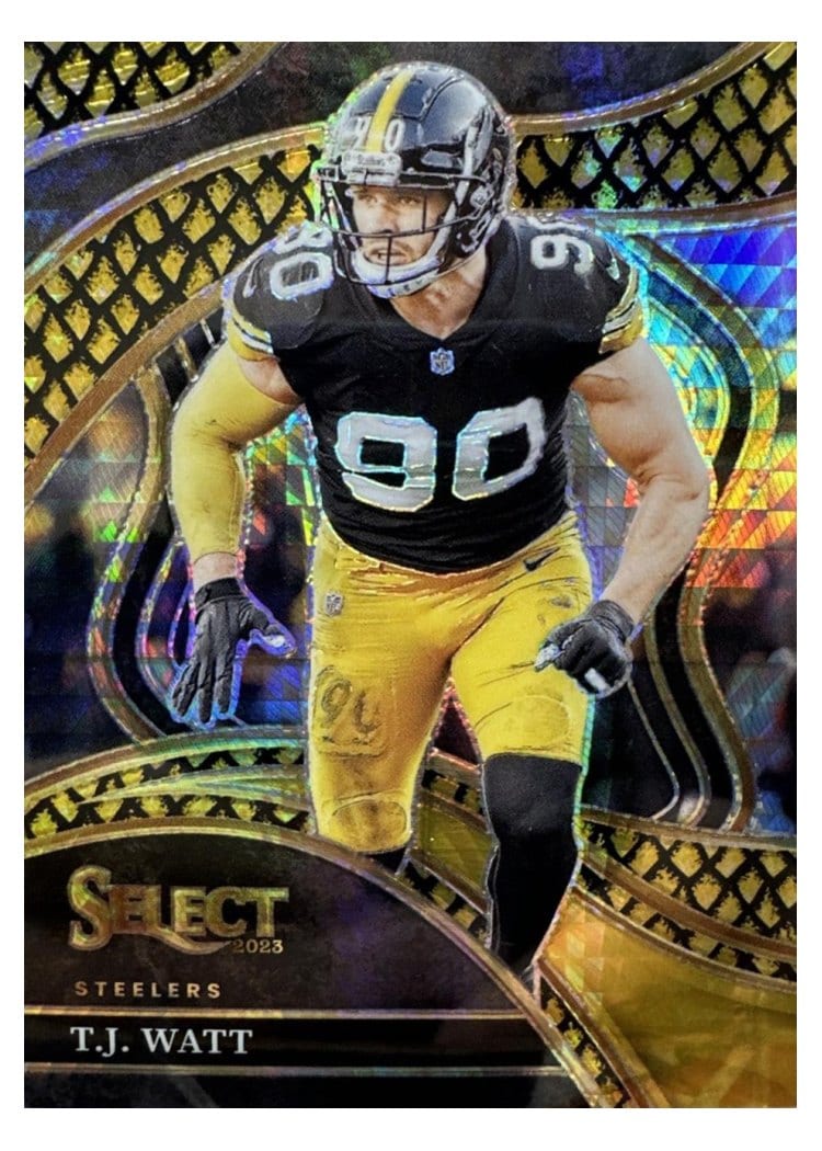 2023 Panini Select Base Set T.J. Watt #217 card