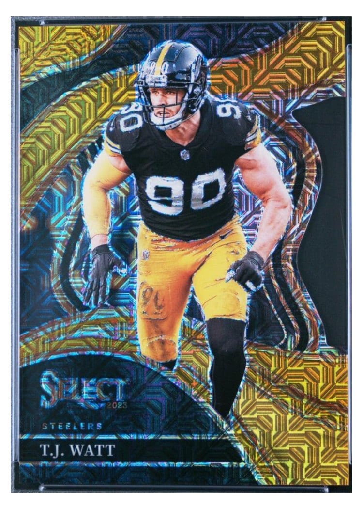 2023 Panini Select Base Set T.J. Watt #217 card