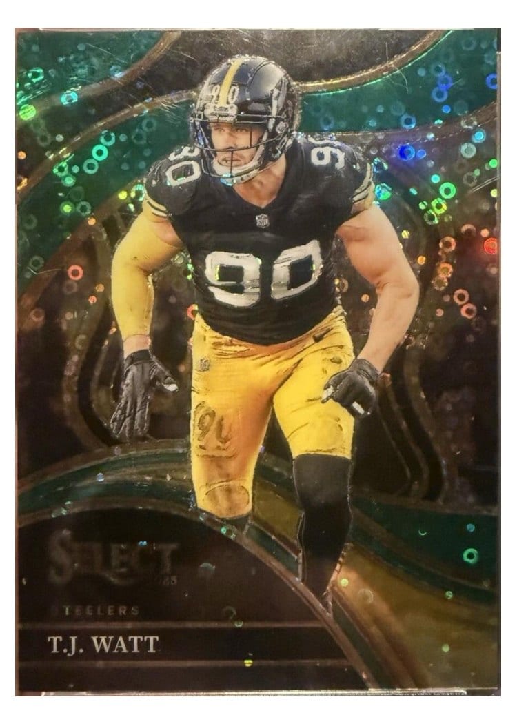 2023 Panini Select Base Set T.J. Watt #217 card