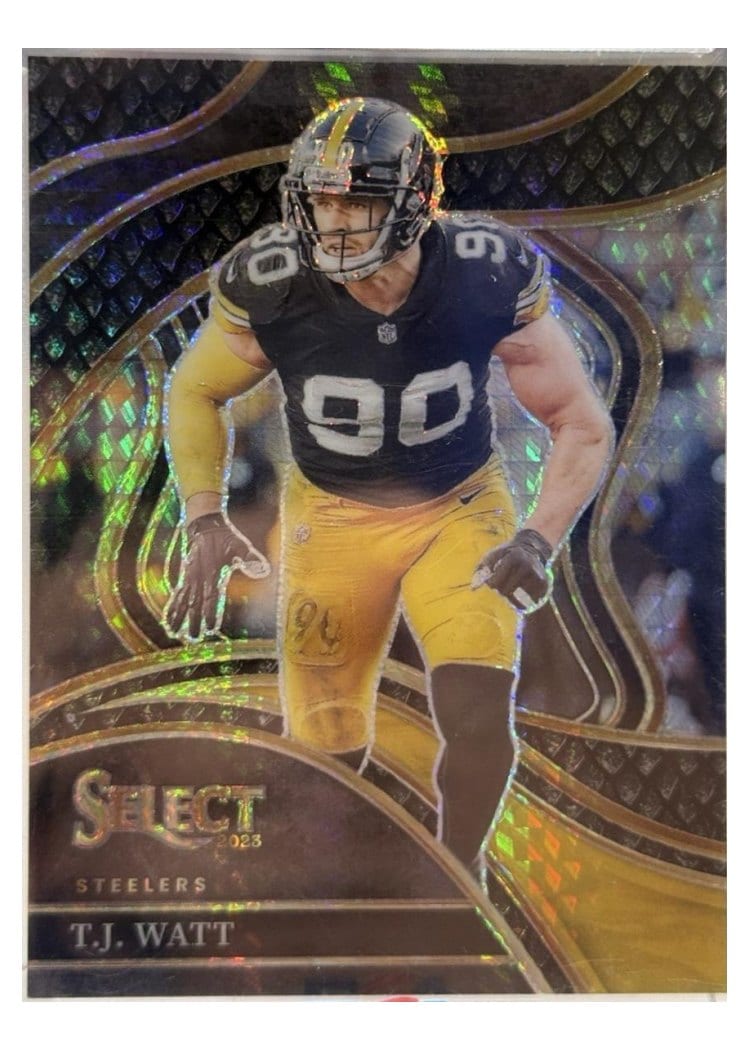 2023 Panini Select Base Set T.J. Watt #217 card