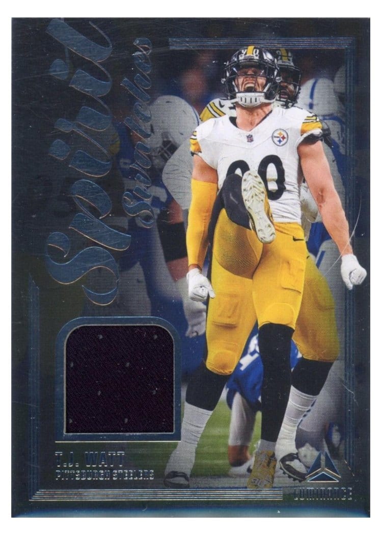 2024 Panini Luminance Spirit Swatches T.J. Watt #SS-TWT card