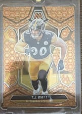 2024 Panini Mosaic Base Set T.J. Watt #188 card