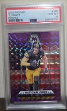 2024 Panini Mosaic Base Set T.J. Watt #266 card
