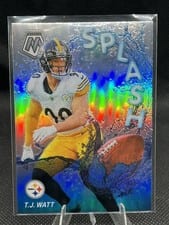 2024 Panini Mosaic Splash Mosaic T.J. Watt #SS-TJW card