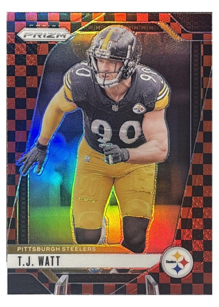 2024 Panini Prizm Base Set T.J. Watt #245 card