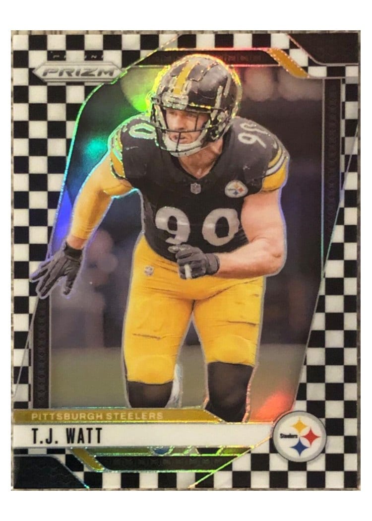 2024 Panini Prizm Base Set T.J. Watt #245 card